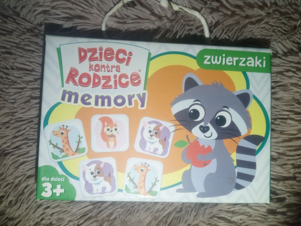 Kangur Memory dzieci kontra rodzice zwierzaki
Gry Pamięciowe dla dziec