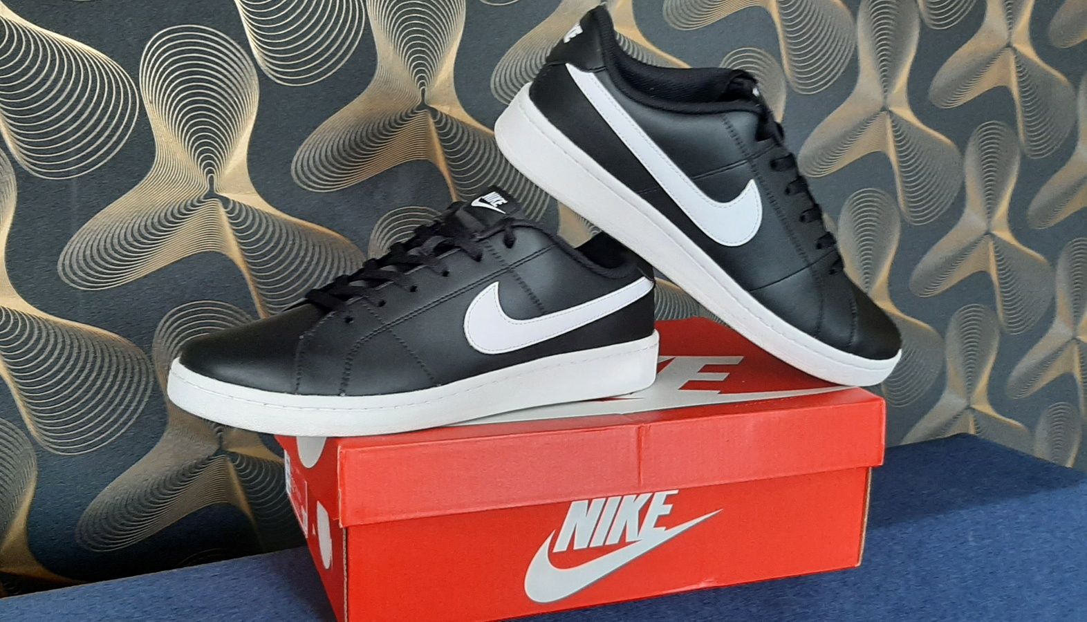 Оригінал! Nike шкіряні 44.5-29.5 см Кросівки чоловічі