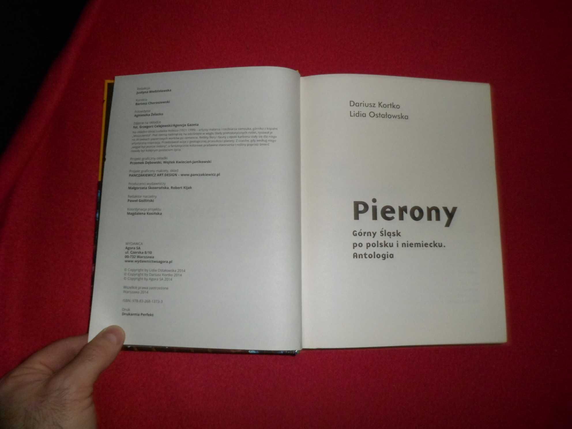 Pierony Górny Śląsk po polsku i niemiecku - Dariusz Kortko, Lidia Osta