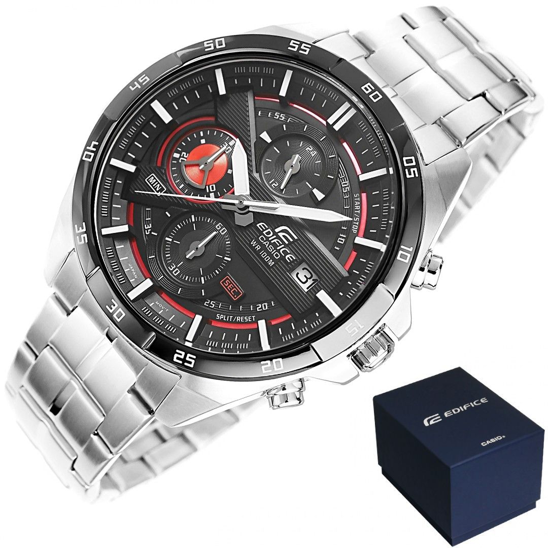 zegarek męski casio edifice efr-556db-1avuef 10 bar