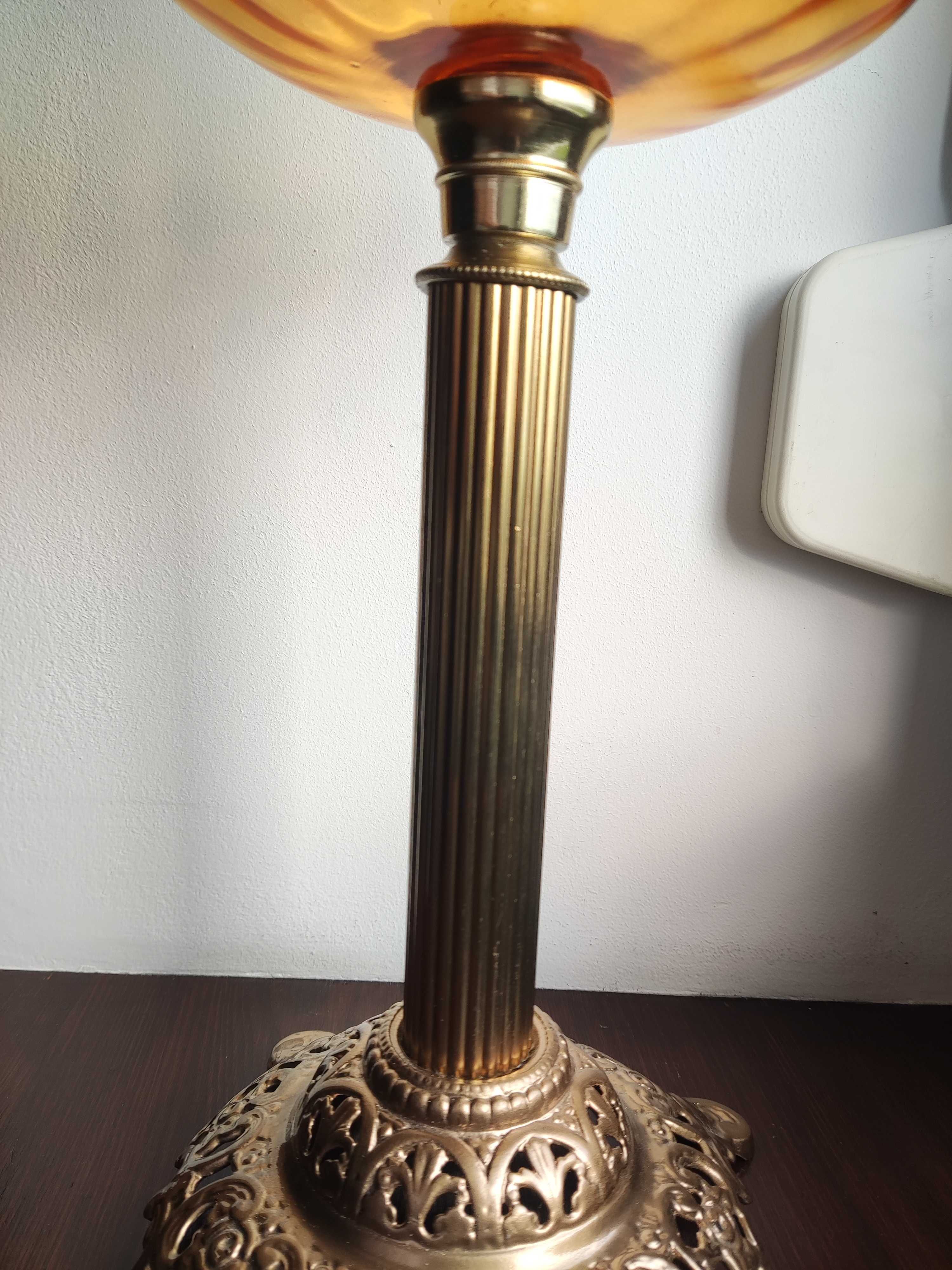 Stara francuska lampa naftowa nr 663 XIX wiek
