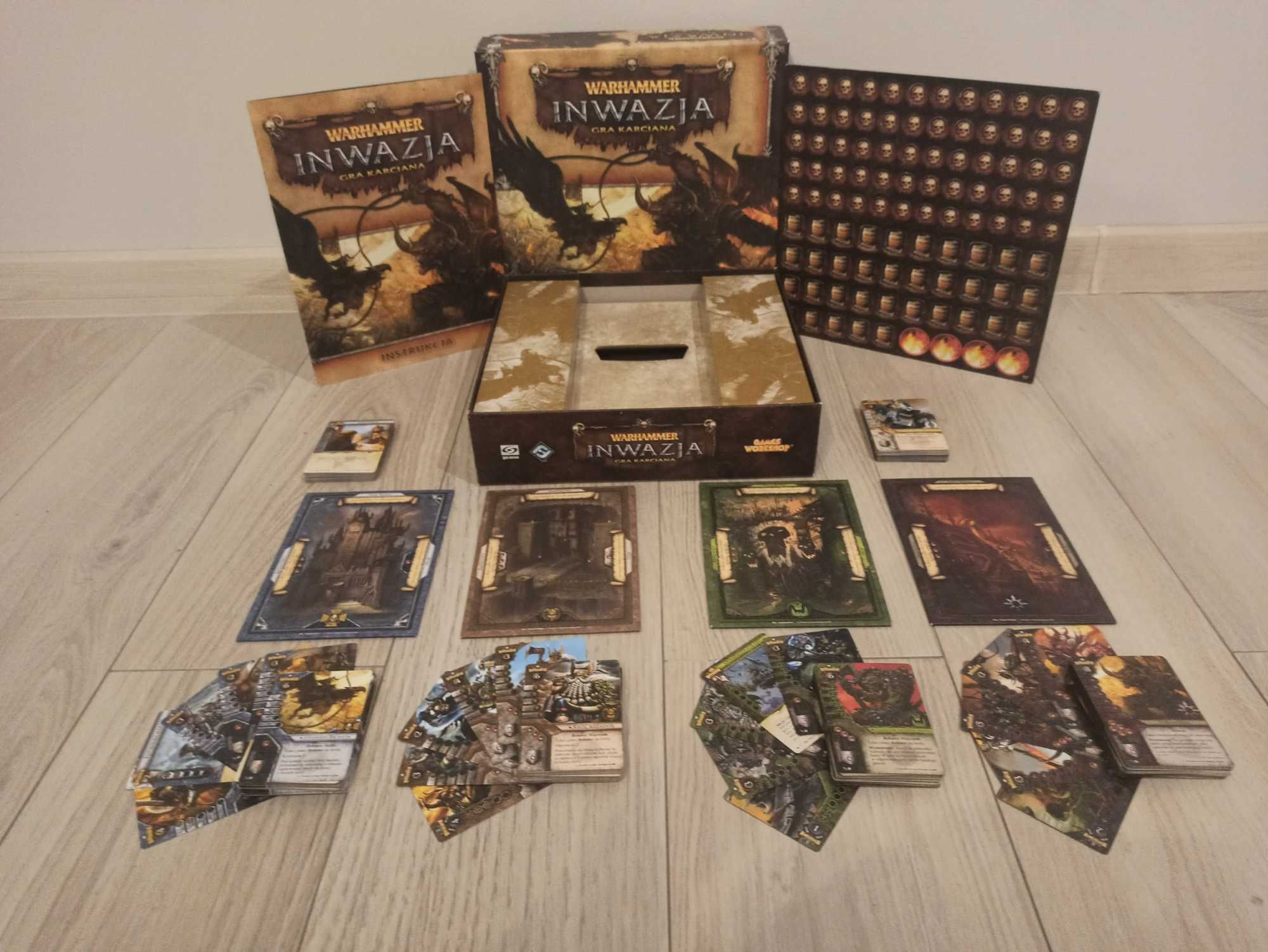 Warhammer: Inwazja LCG - zestaw podstawowy, gra karciana