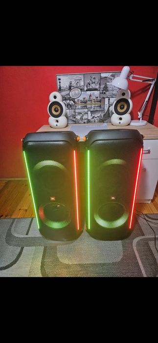 Nagłośnienie JBL partybox 710 + oświetlenie