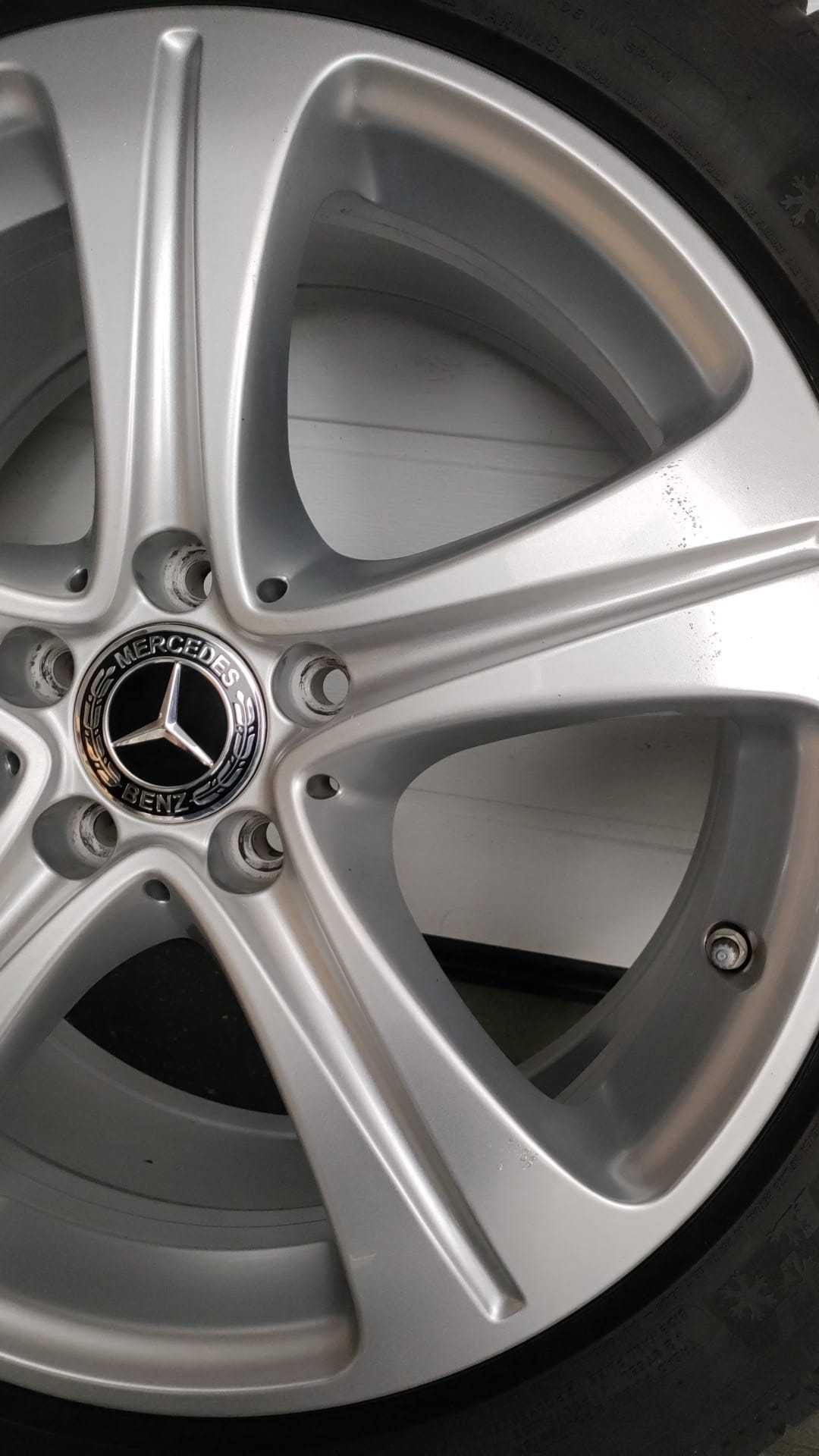 Koła Mercedes E-Klasa 18" 5x112 opony zimowe 245/45/18 TPMS  (OL1284)