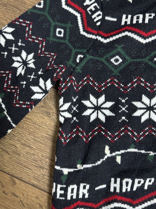 Светр новорічний новогодний свитр 7-8
