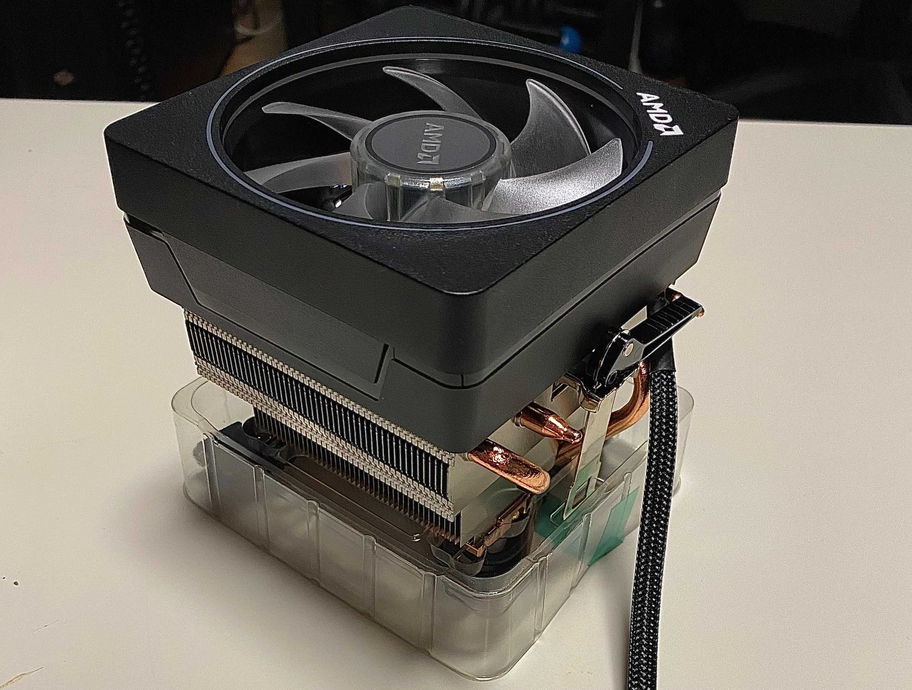 Chłodzenie AMD Ryzen AM4 Wraith prism RGB LED