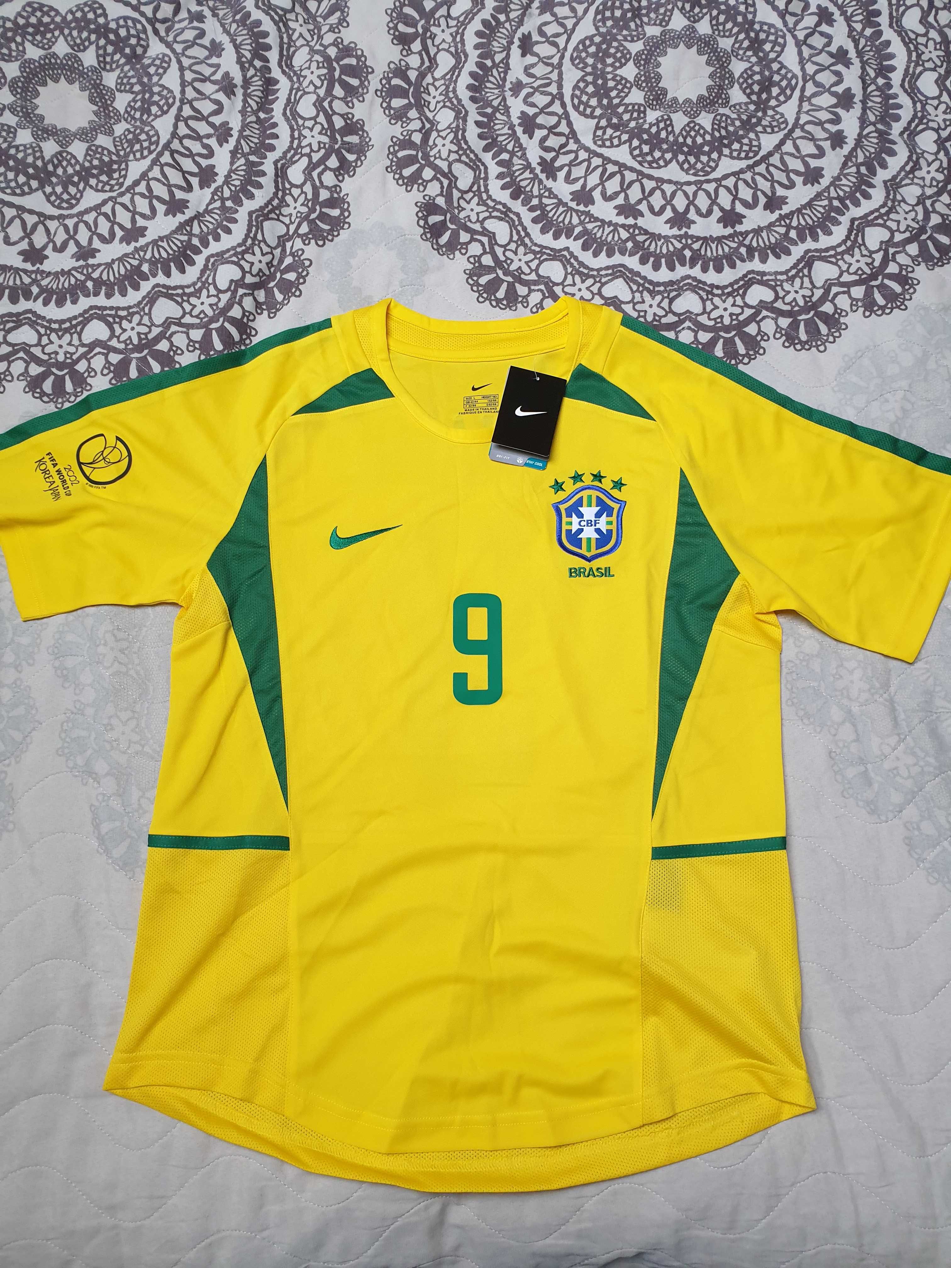 Koszulka Ronaldo Luis Nazario de Lima Brazylia roz L Nike