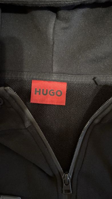 Зип худи кофта Hugo Boss Original Big Logo