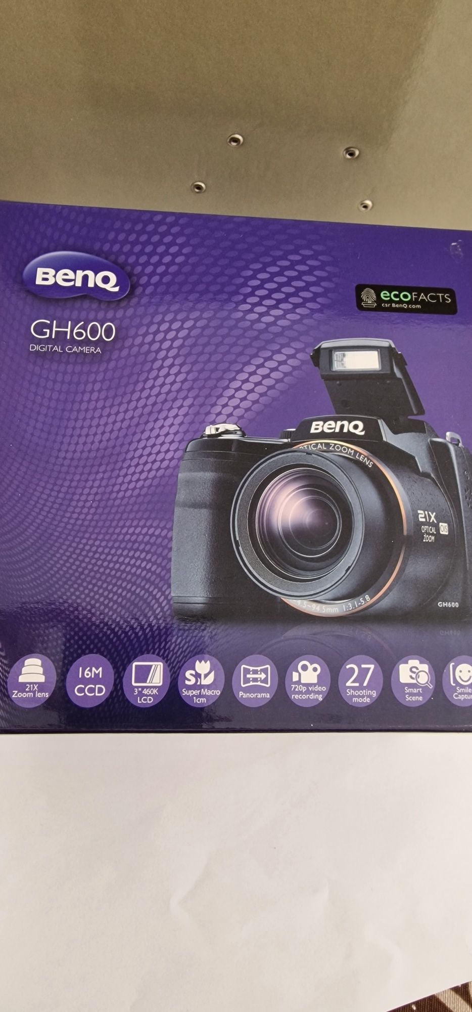 Máquina fotográfica Benq GH600