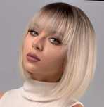 Peruka BOB efekt gradientu blond