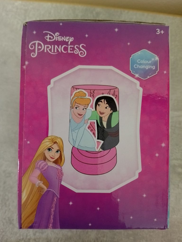 Lampka Disney Princess zmieniająca kolor