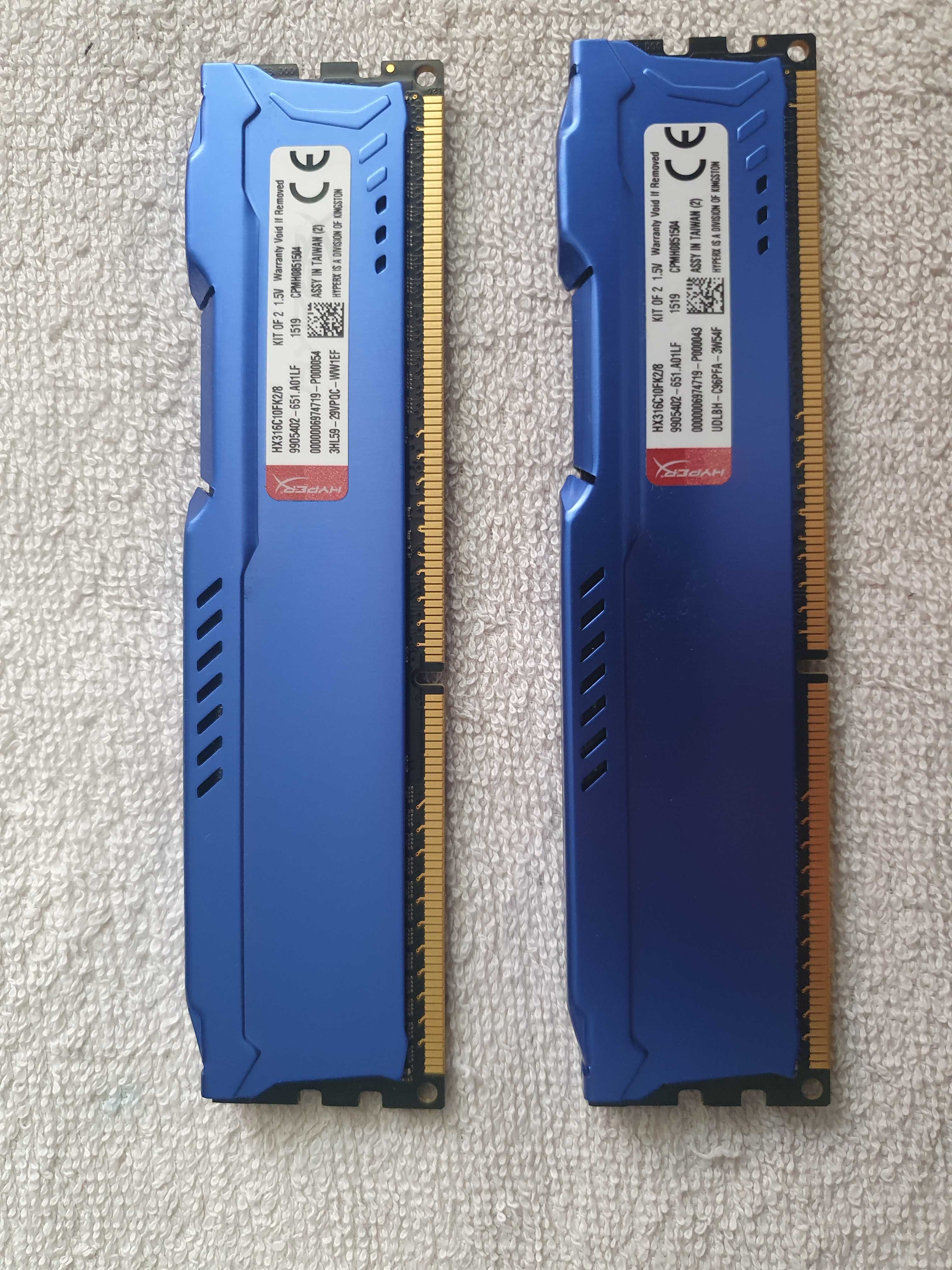 Pamięć HyperX Fury 2x4gb DDR3