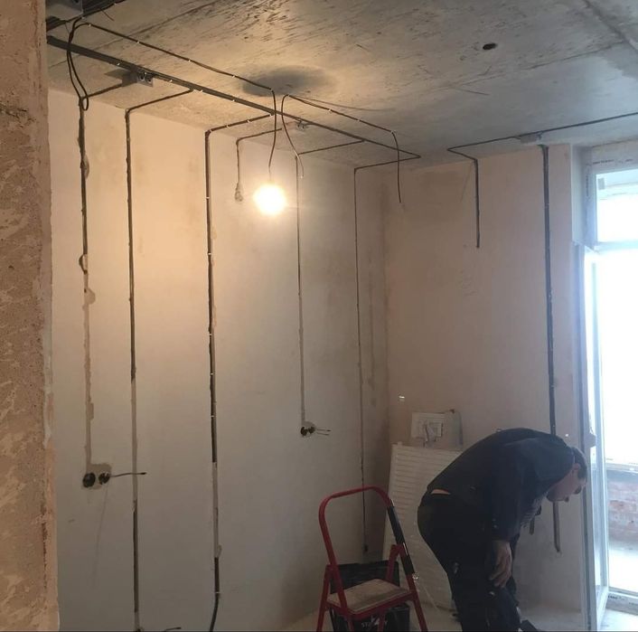 Електрик Послуги Електрика Електромонтаж електро-монтаж ремонт проводк