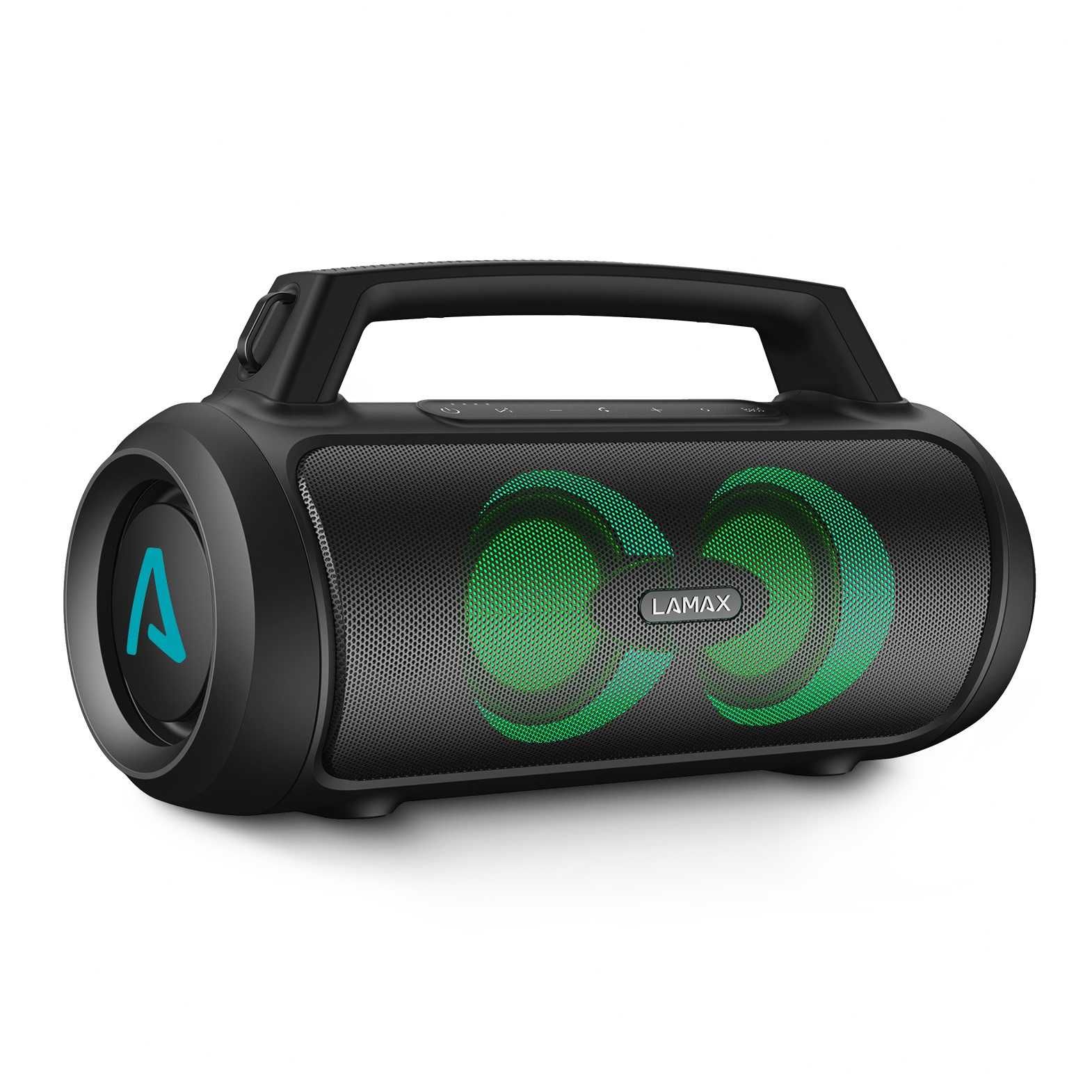 Głośnik Bezprzewodowy Boombox 100W Lamax PartyGo1 Karaoke LED Bas