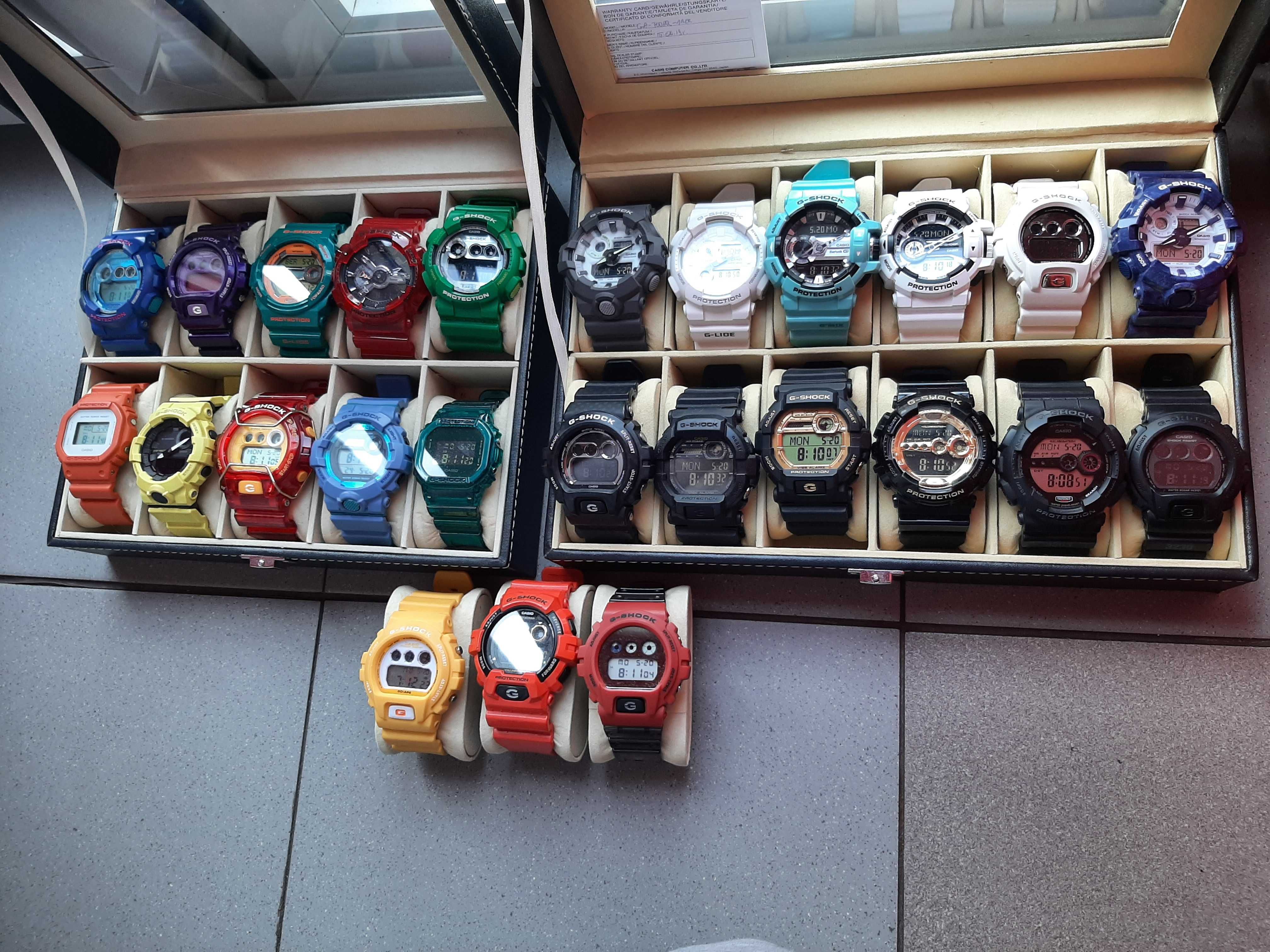 Zegarki Casio Gshock (kolekcja)
