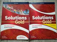 Podręcznik do j. angielskiego Solutions Gold + zeszyt ćwiczeń