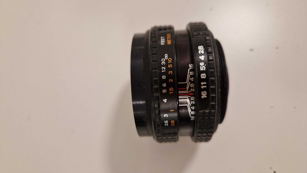 Объектив carenar 45mm f 2.8 м42 + фотоаппарат Carena