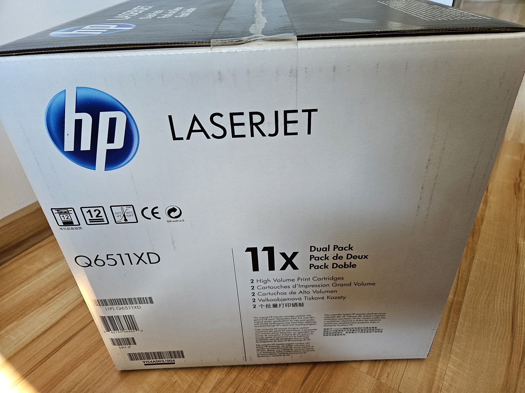 Toner HP LaserJet 2410, 2420, 2430 Q6511XD Dual Pack (2szt.) Oryginał