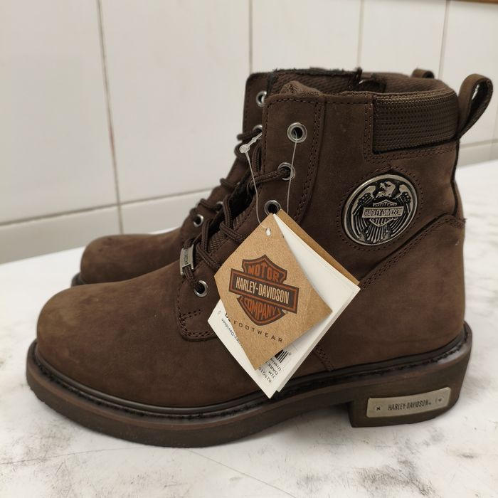 Новые байкерские мото ботинки боты сапоги Harley Davidson