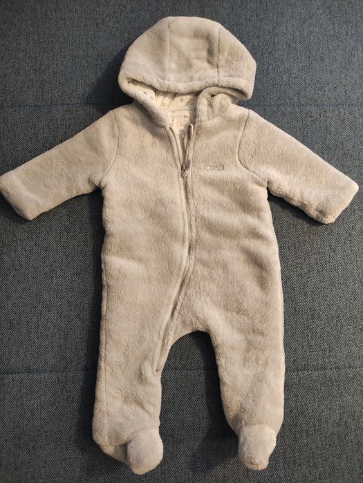 Kombinezon pluszowy Cool Club szary rozmiar 68 wiosna jesień