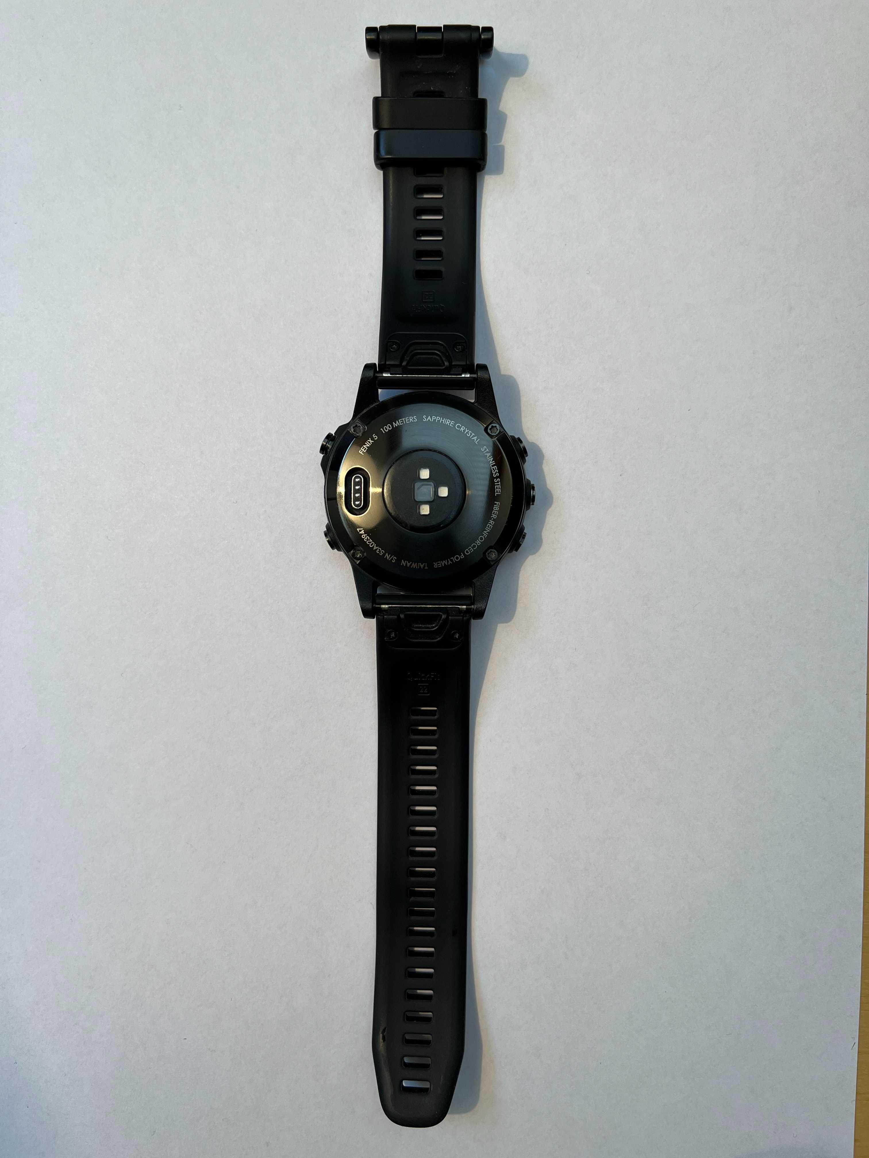 Zegarek sportowy Garmin FENIX 5 Sapphire - używany