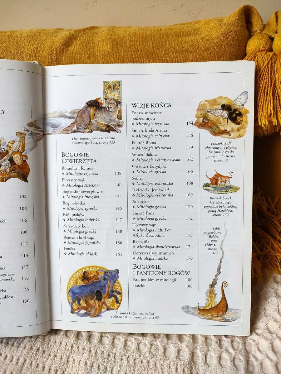 Ilustrowana księga mitów. Baśnie i legendy świata - Neil Philip