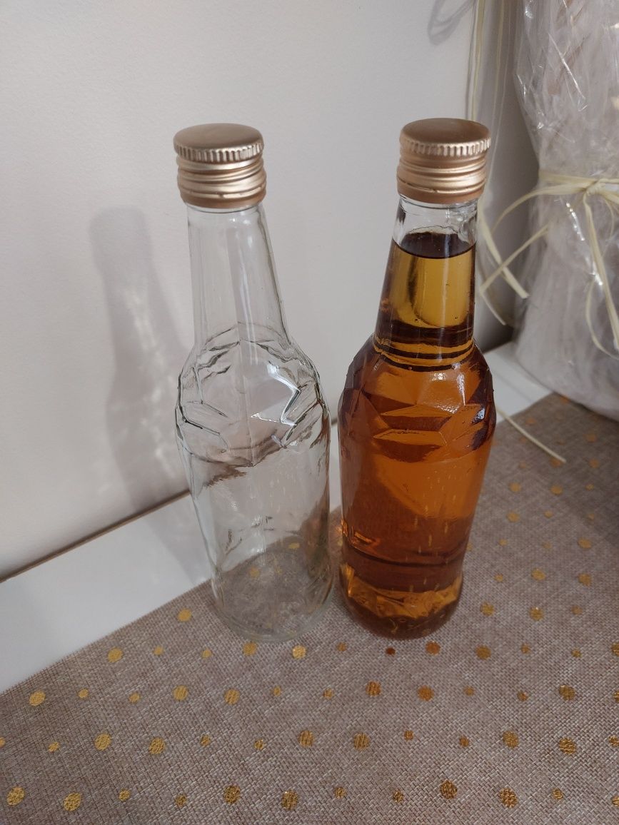 Butelki szklane 0,5l 0.5 500 ml na alkohol bidon