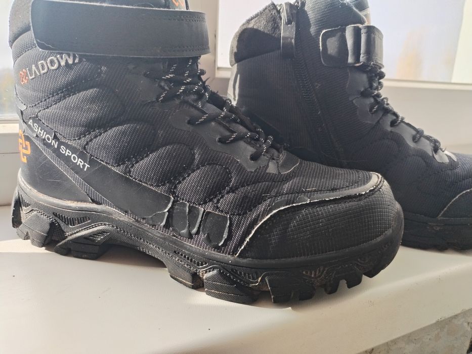 Зимние ботики на мальчика