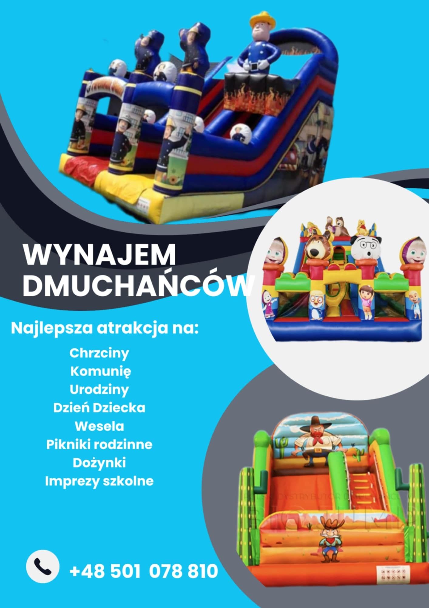 Dmuchaniec Zjeżdżalnia