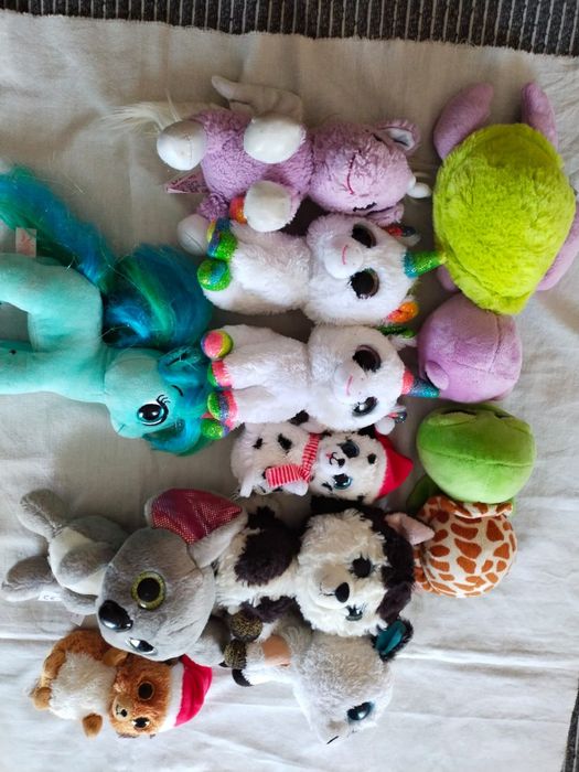 м'які тваринки іграшки глазастики TY NICI Glubschis