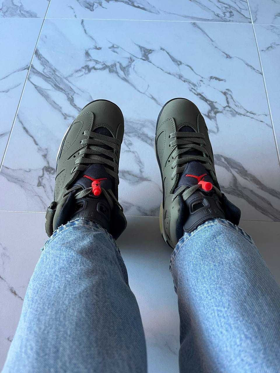 Jordan 6 x Travis Scott Retro Olive