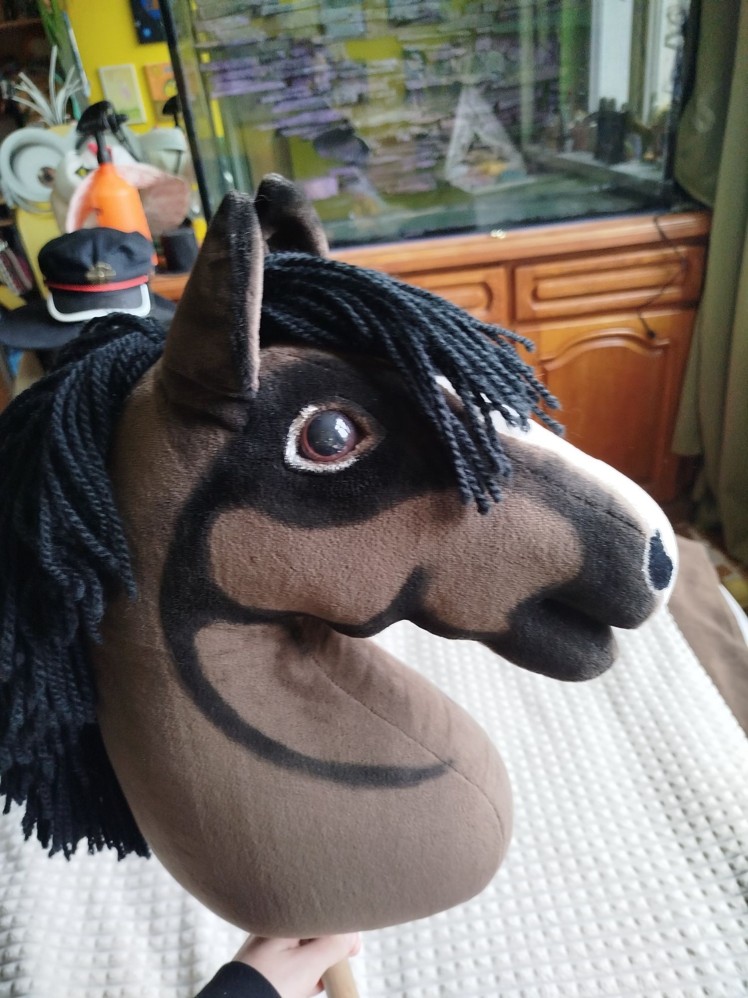 Hobby horse A3 brązowy