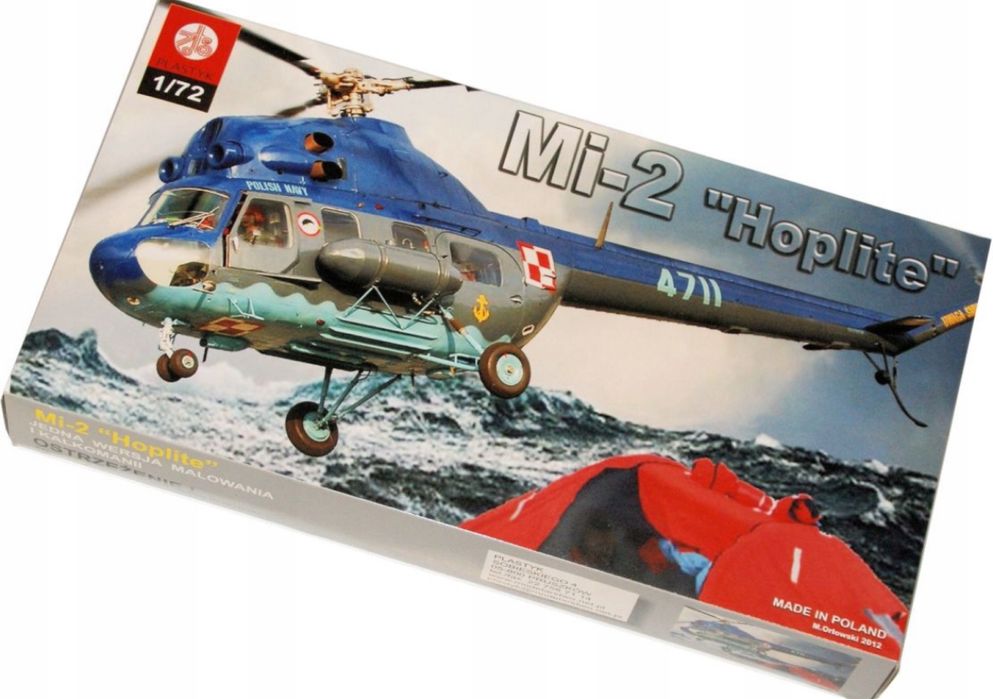 Model do sklejania PLASTYK S-054 helikopter Mi-2 Hoplite