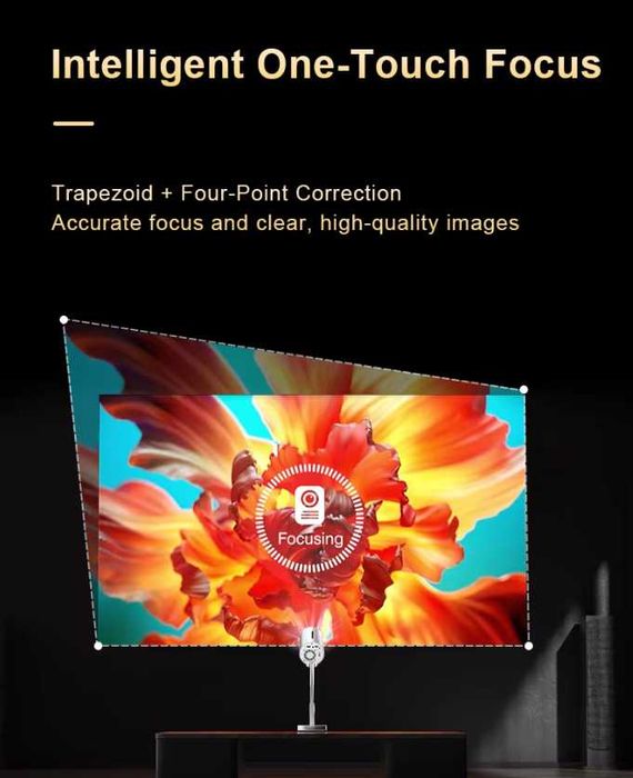 Видеопроектор Android WiFi Salange X5 Mini Native 1080P HD