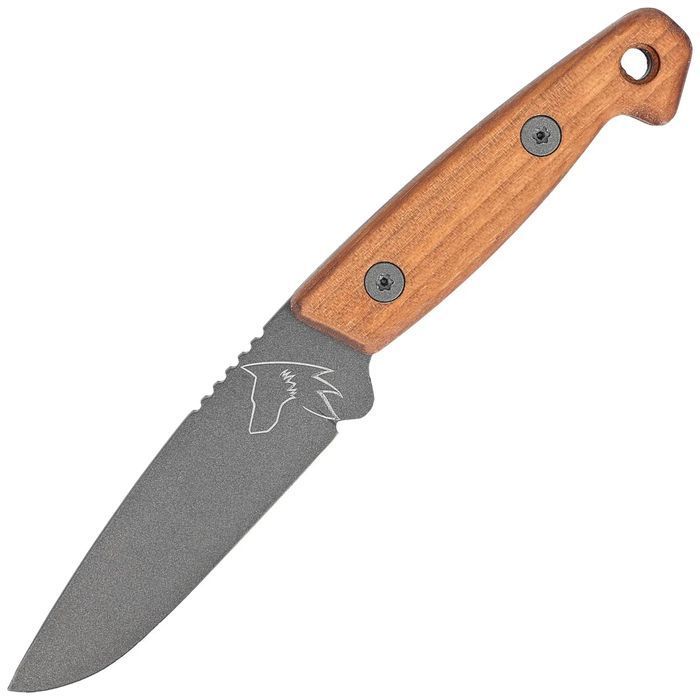 Nóż Turq Gear Wolf Drop Point Walnut Full Cubic HW Tungsten, Cerakote