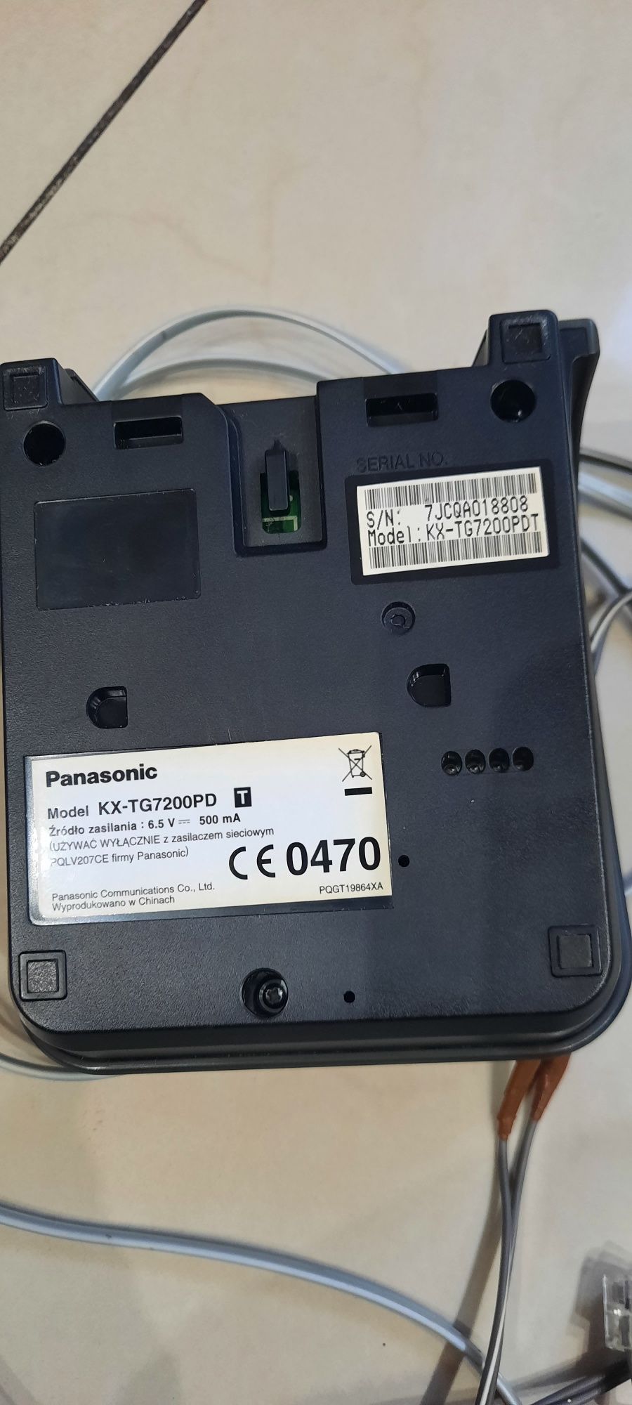 Panasonic kx-tg7200pd telefon  stacjonarny