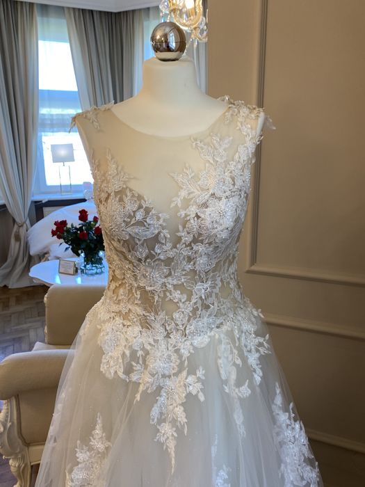 nowa suknia sluba r 38