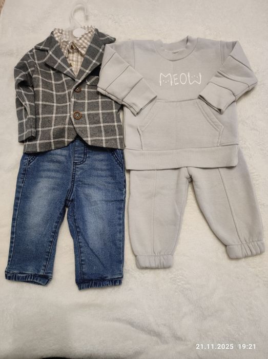 Продам теплі костюми для хлопчика 74 розмір