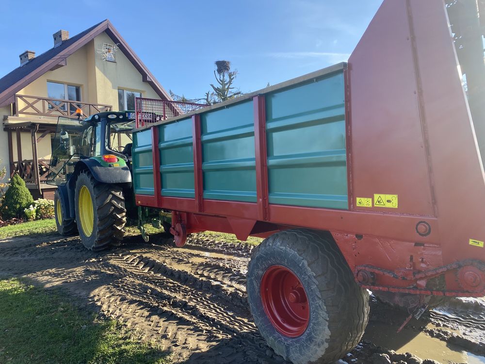 Rozrzutnik obornika 8 ton KEMPER! E8000. Po remoncie!