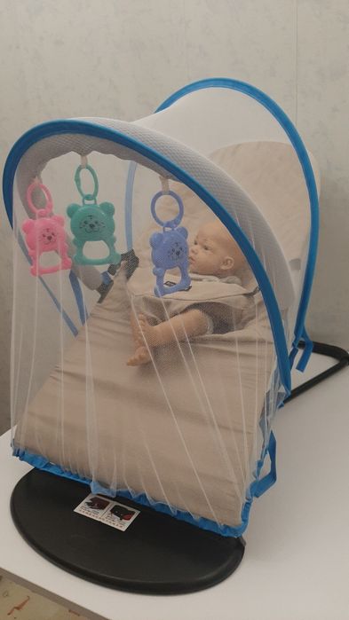 Шезлонг качалка дитячий