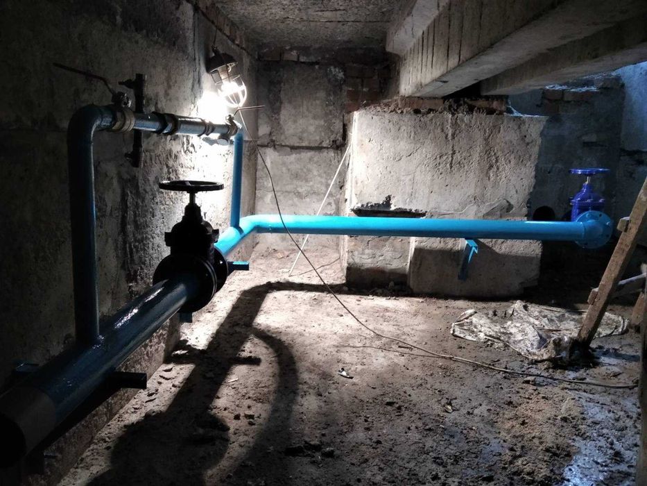 зварювання та монтаж інженерних систем водопровід, ІТП насоси опалення