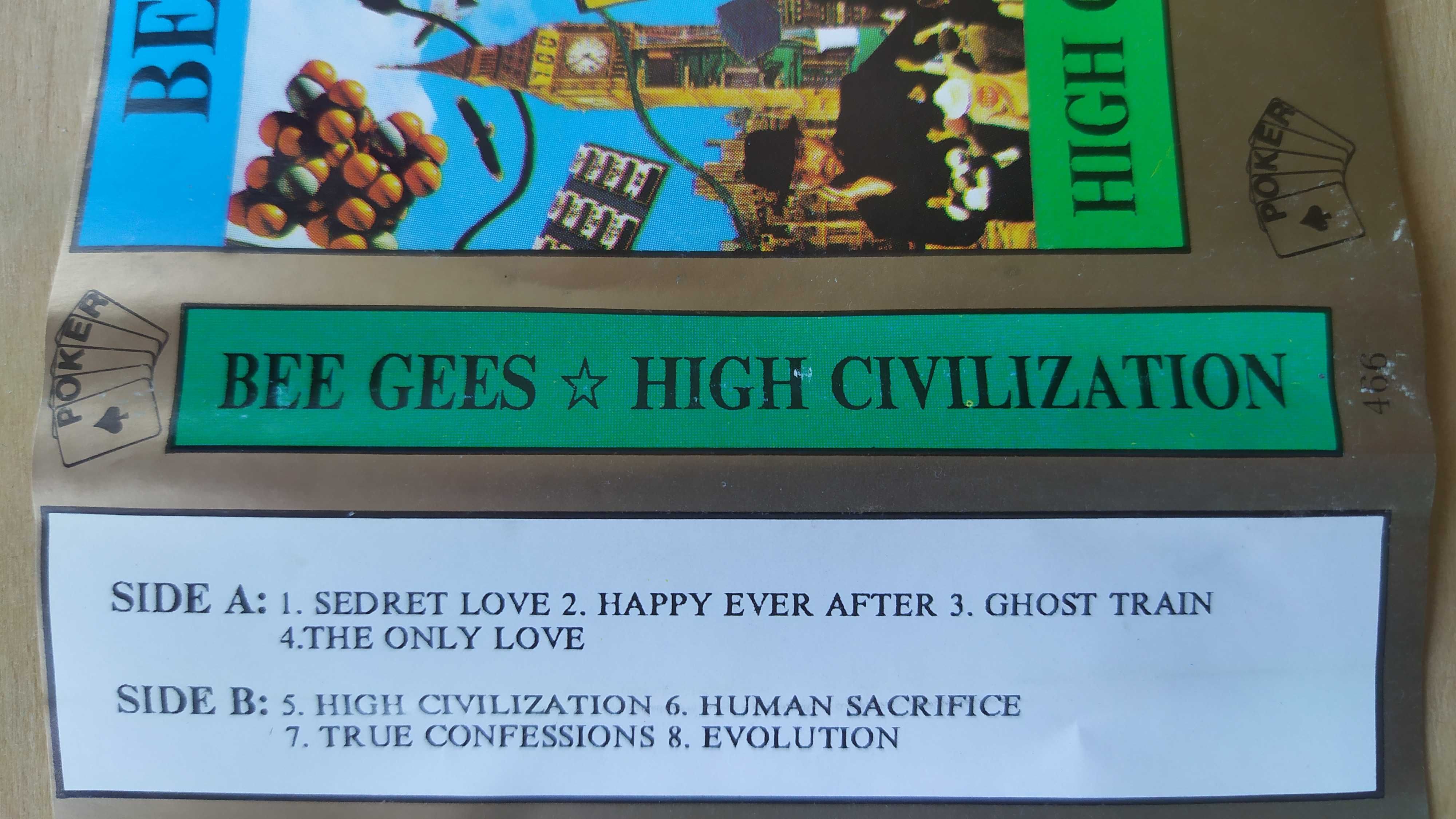 Bee Gees High Civilization kaseta