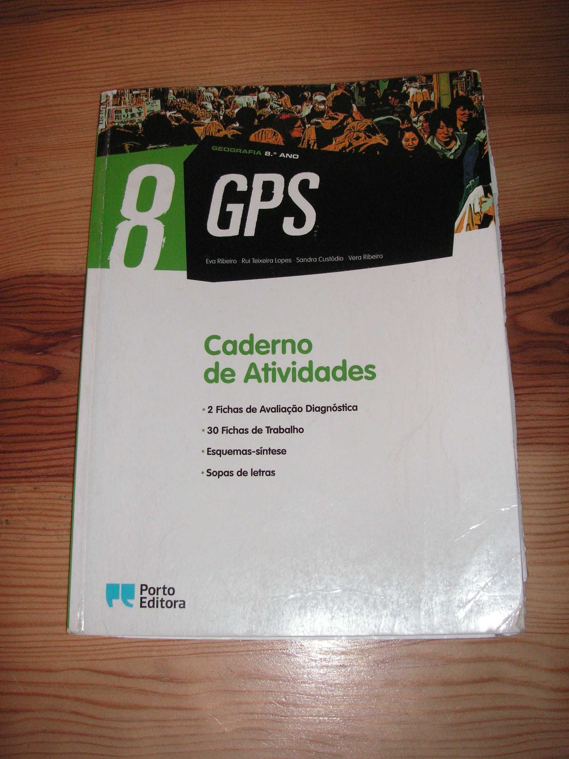 Manual e Caderno Atividades de Geografia 8º Ano - GPS 8