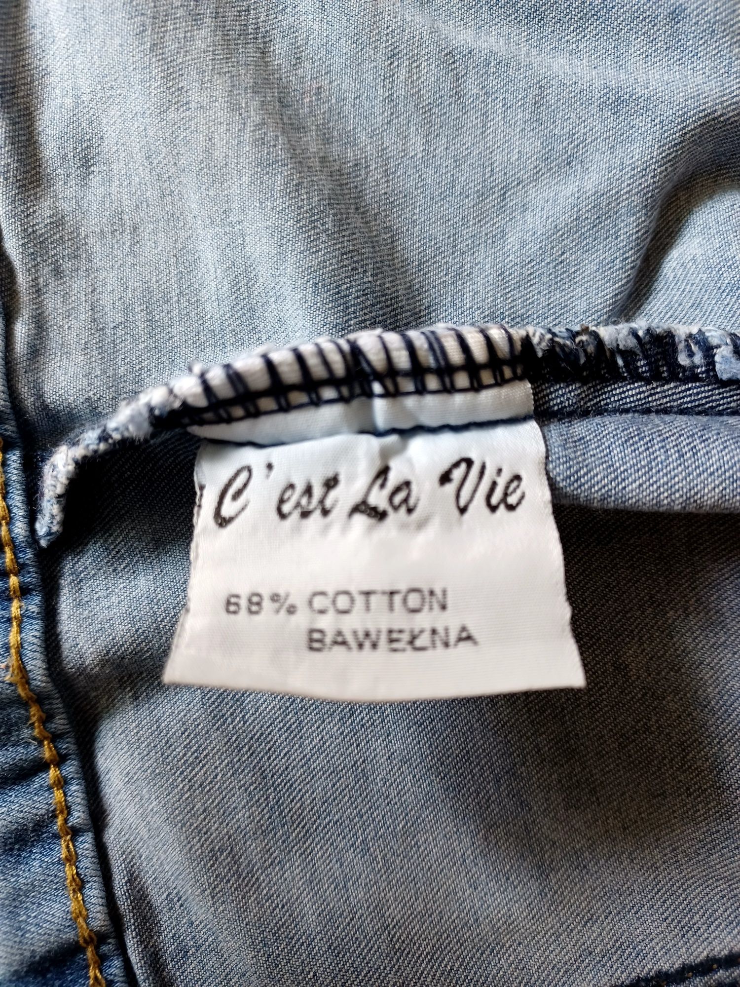 Kurtka jeansowa, katana C'Est La Vie rozmiar 92-98