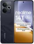 Realme 14T 5G 8/256GB Obsidian Black Czarna NOWY Gwarancja 24m