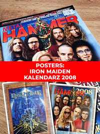 Metal Hammer 2008 - AC/DC, Plakaty: Iron Maiden, Kalendarz 2008