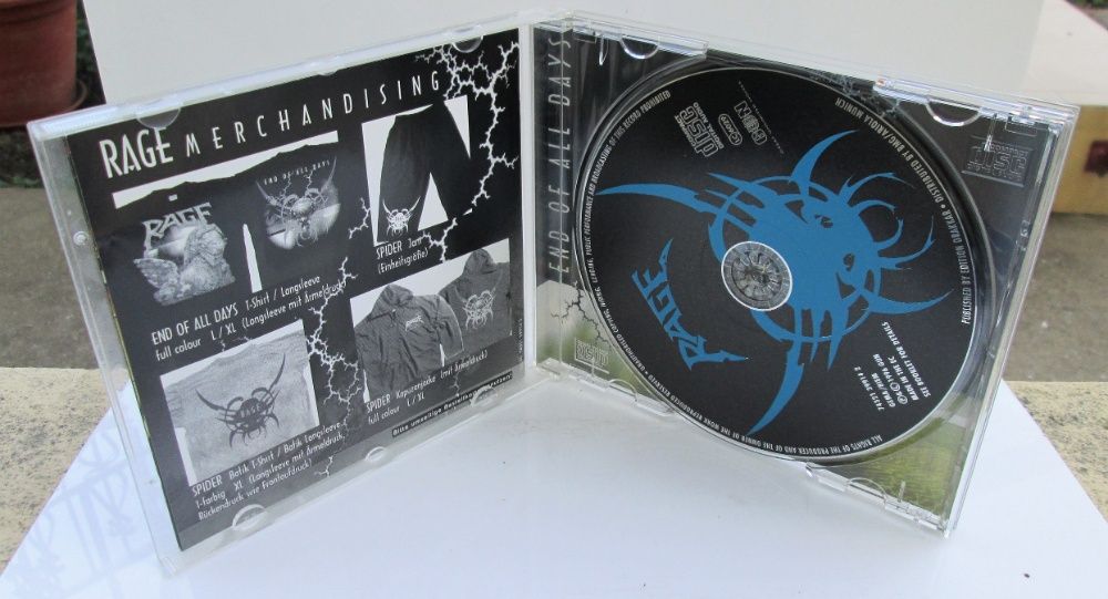 CD Rage, End of all days como novo