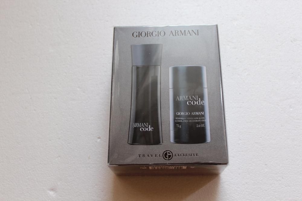 Giorgio Armani Black Code 75 ml ZESTAW Oryginany