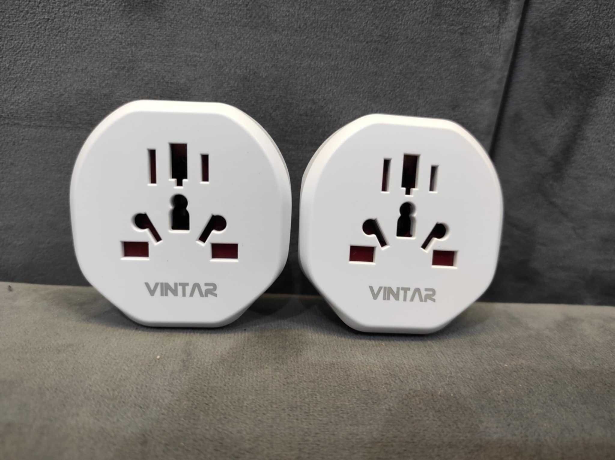 Uniwersalny adapter do gniazdka VINTAR 2 PC Wtyczka podróżna