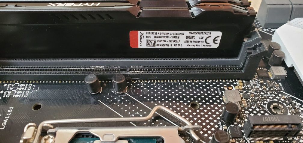 Asus Prime Z390-A vs i7 8700k, 24Gb Ddr4 Kingston Fury